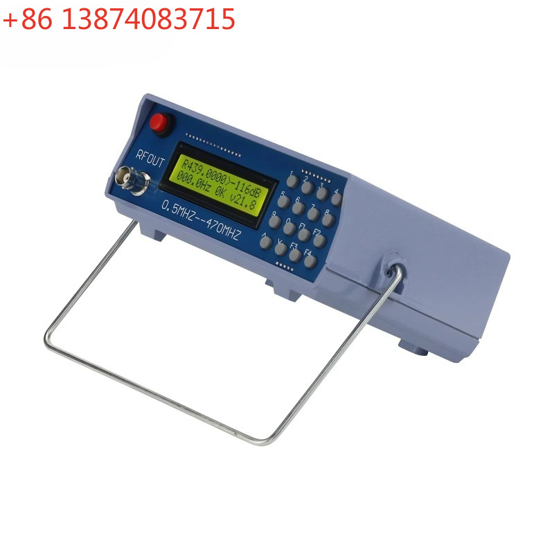 Rf Signal Generator 0.5Mhz To 470Mhz - Generator sygnałów 0,5 MHz–470 MHz, miernik