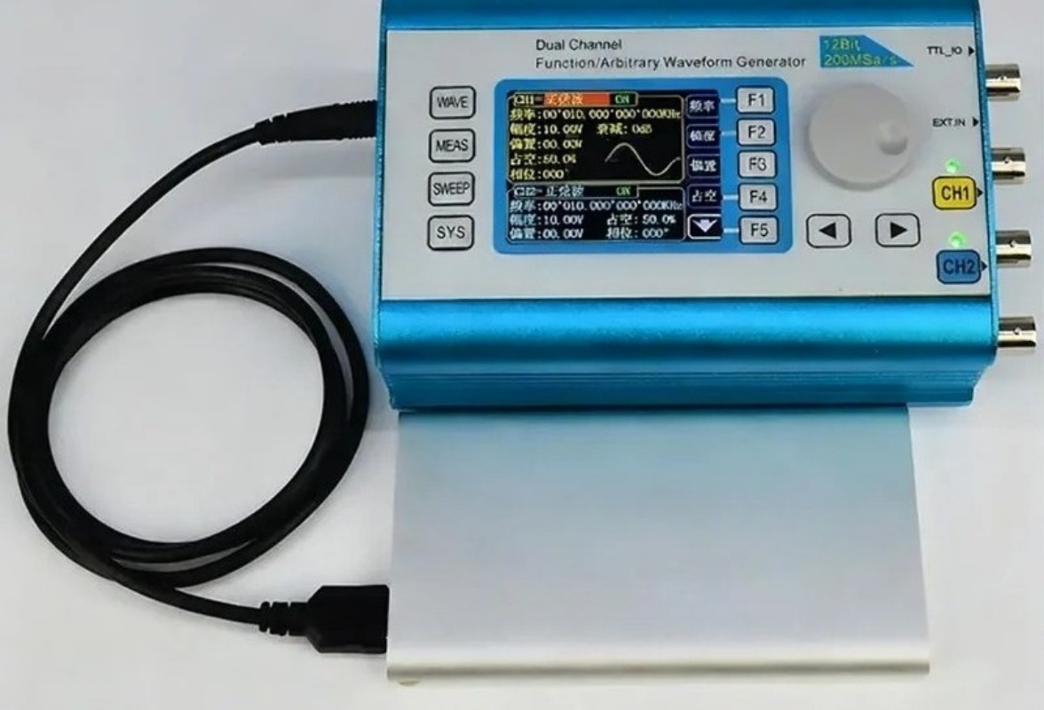 Dual Channel Arbitrary Waveform Function Generator 60Mhz - Dla dwukanałowego generatora sygnałów DDS 40-60